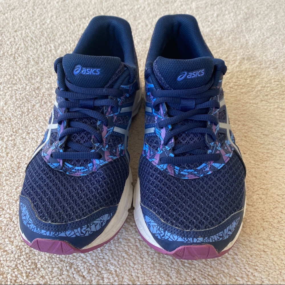 ASICS Gel blue purple running shoe Size 8.5